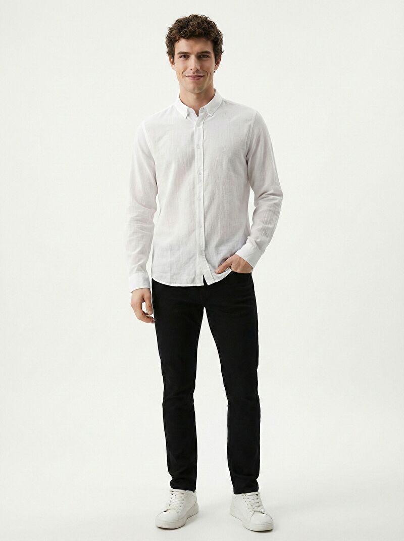 Regular Fit Erkek Gömlek U.kol