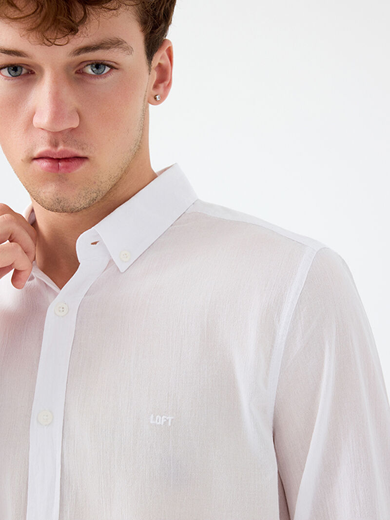 Regular Fit Erkek Gömlek U.kol