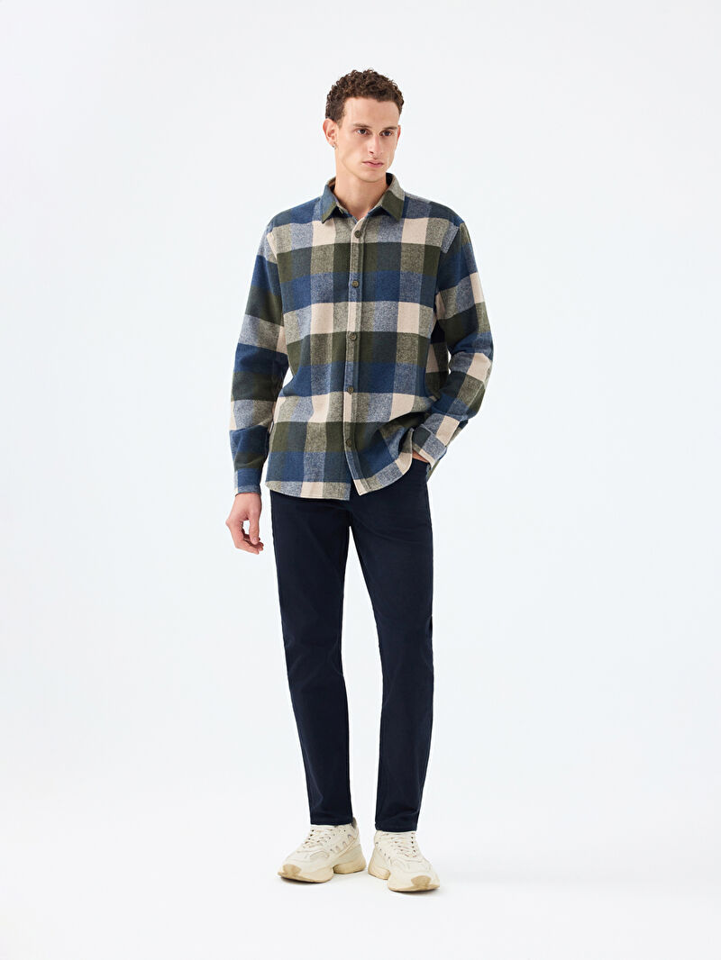 Relax Fit Erkek Gömlek U.kol