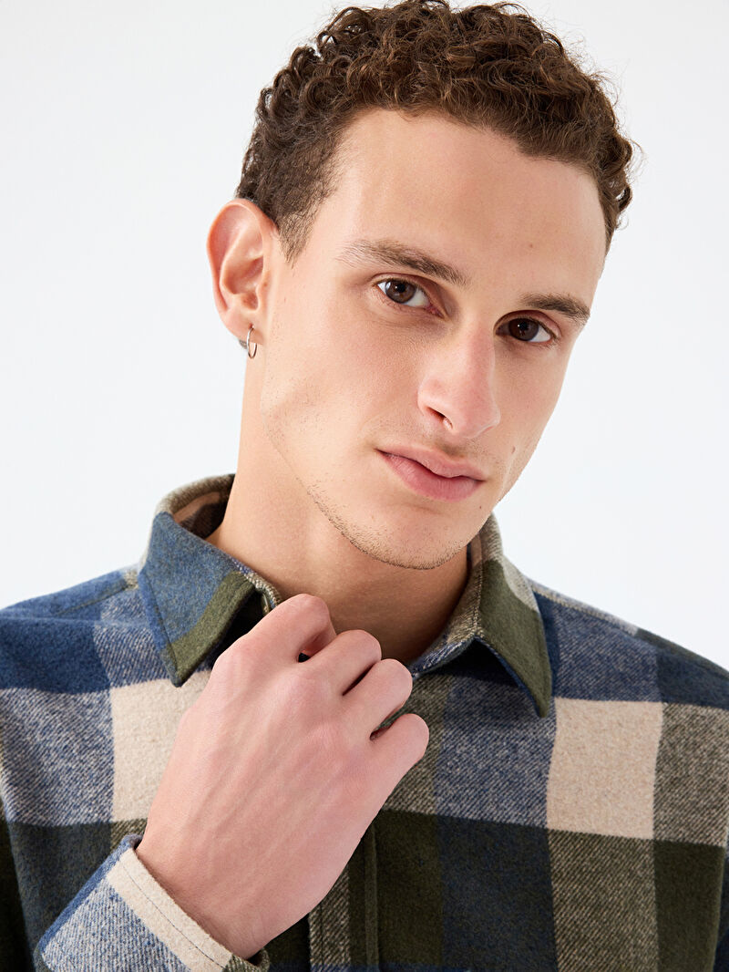 Relax Fit Erkek Gömlek U.kol