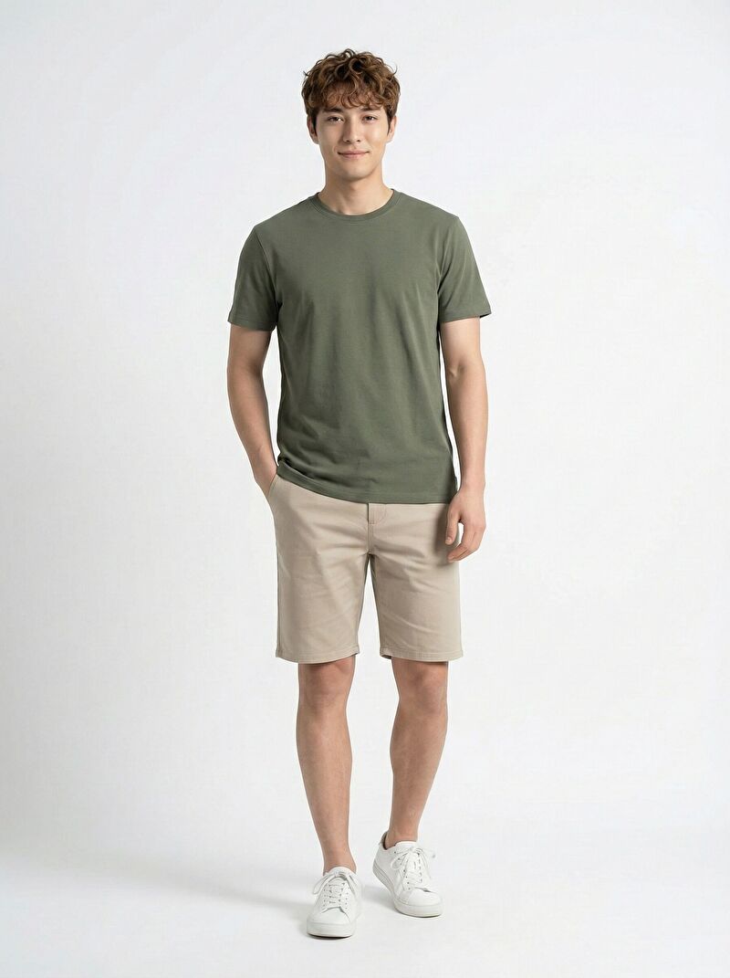 Regular Fit Erkek Tshirt K.kol