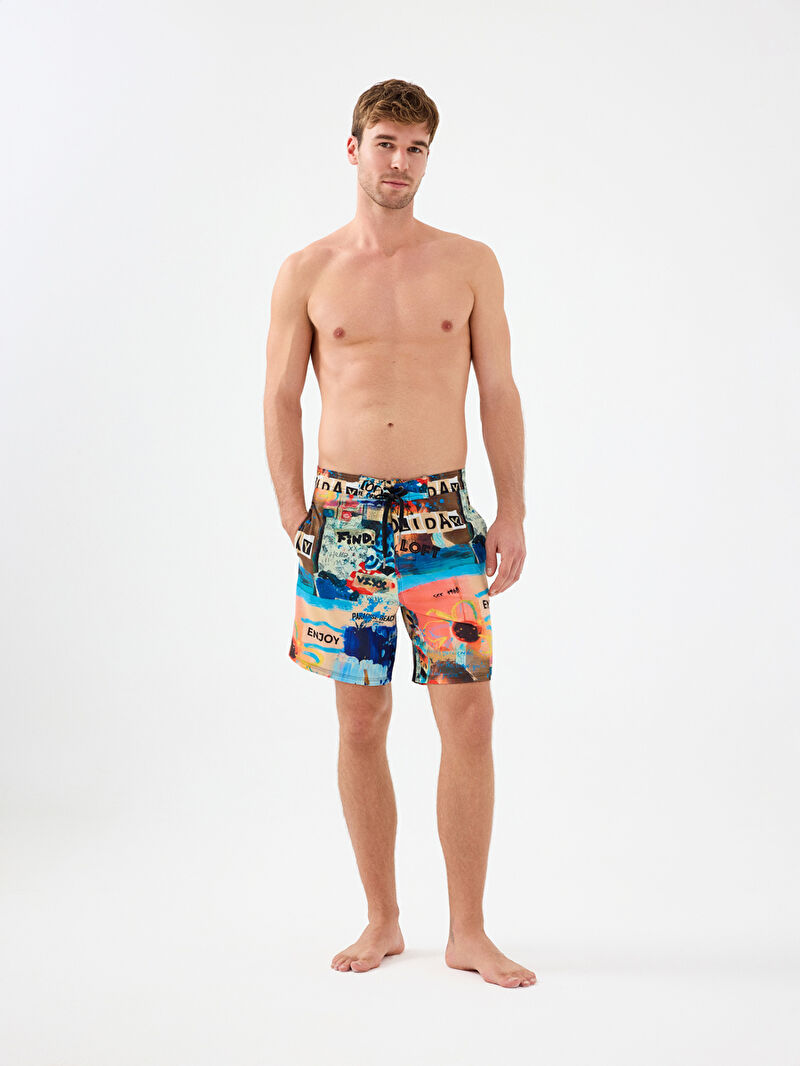 Regular Fit Erkek Deniz Şortu