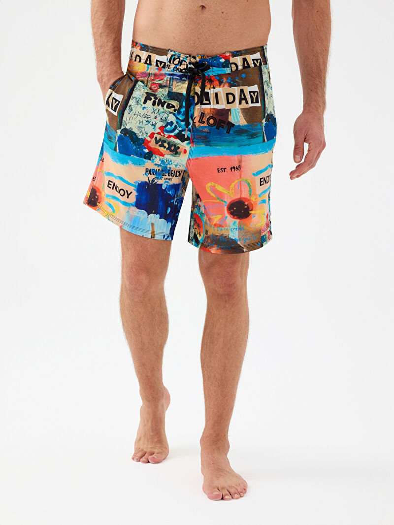 Regular Fit Erkek Deniz Şortu