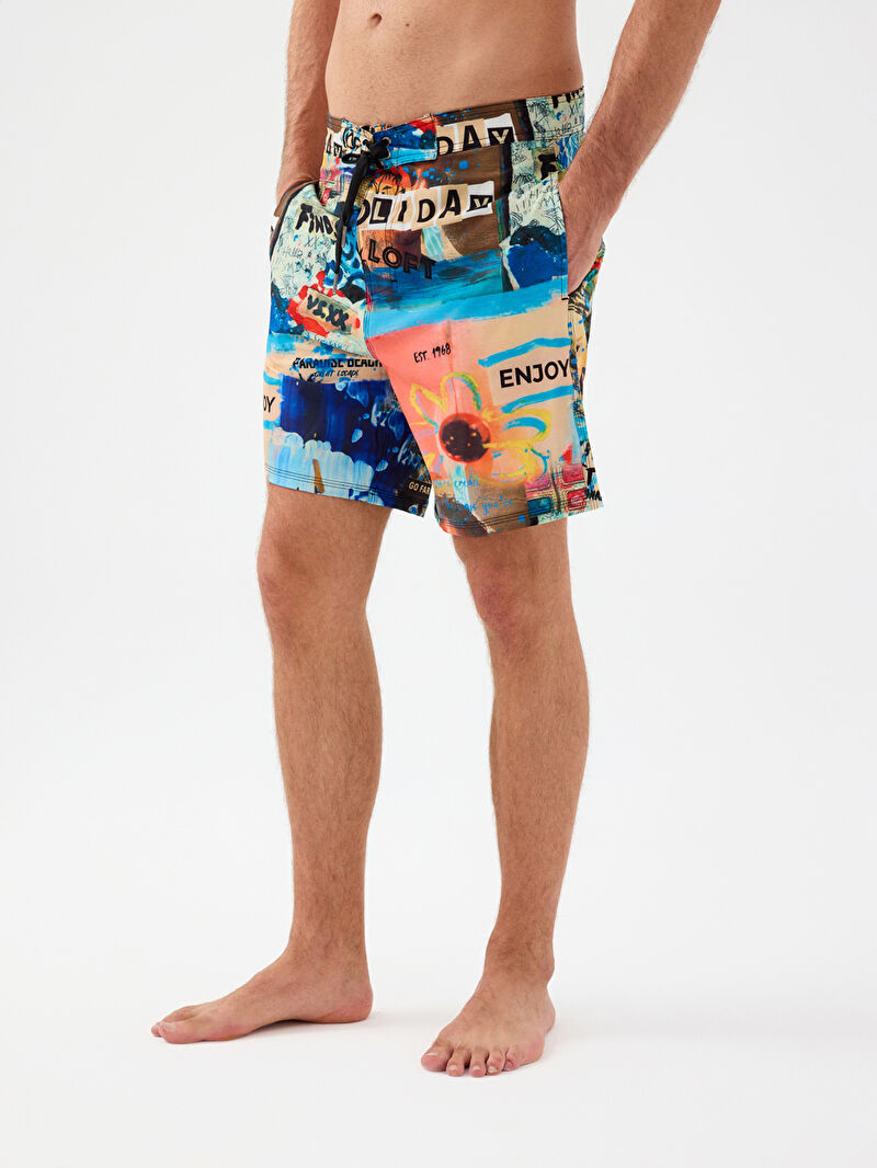 Regular Fit Erkek Deniz Şortu