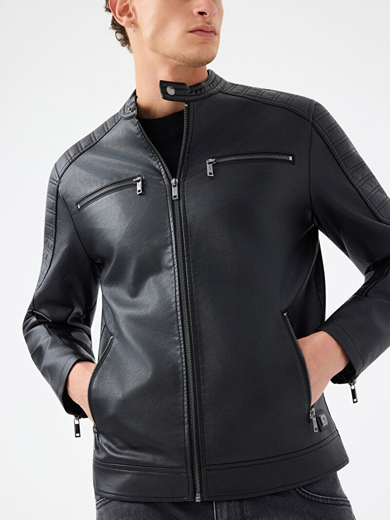 Regular Fit Erkek Mont Pu