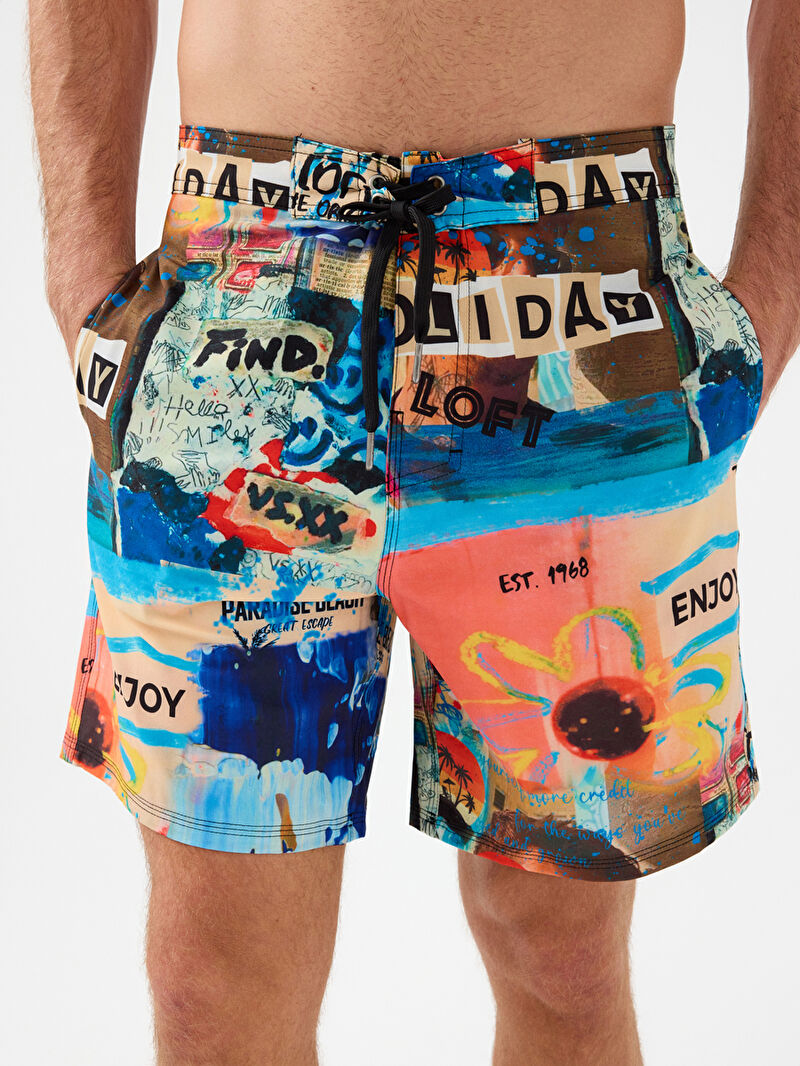 Regular Fit Erkek Deniz Şortu