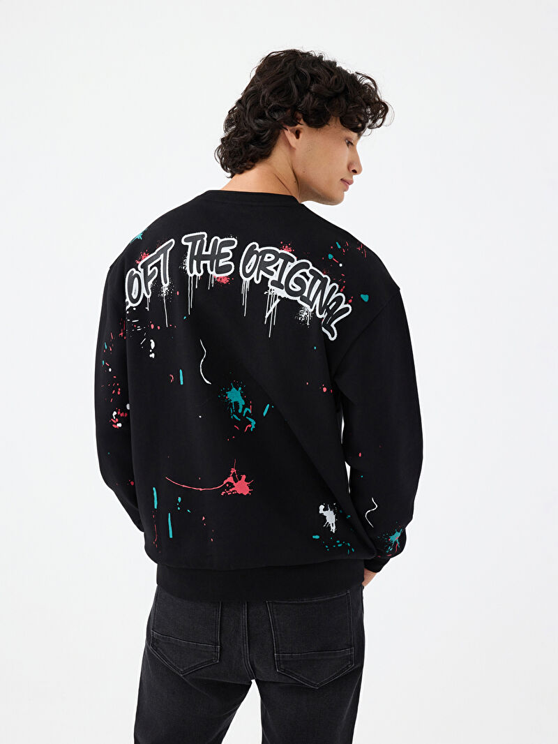 Relax Fit Erkek Sweatshirt