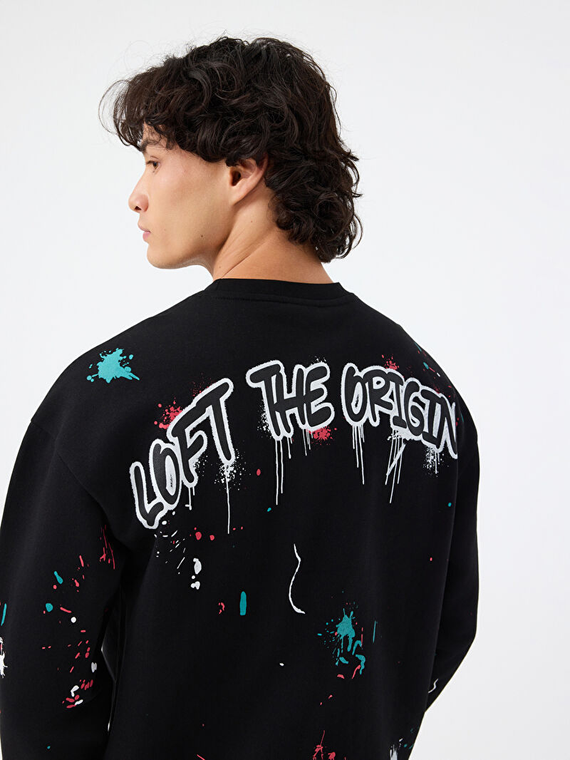 Relax Fit Erkek Sweatshirt