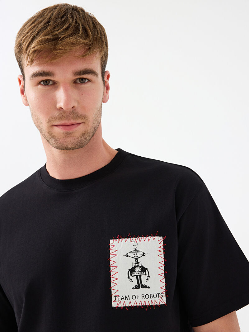 Loose Fit Erkek Tshirt K.kol