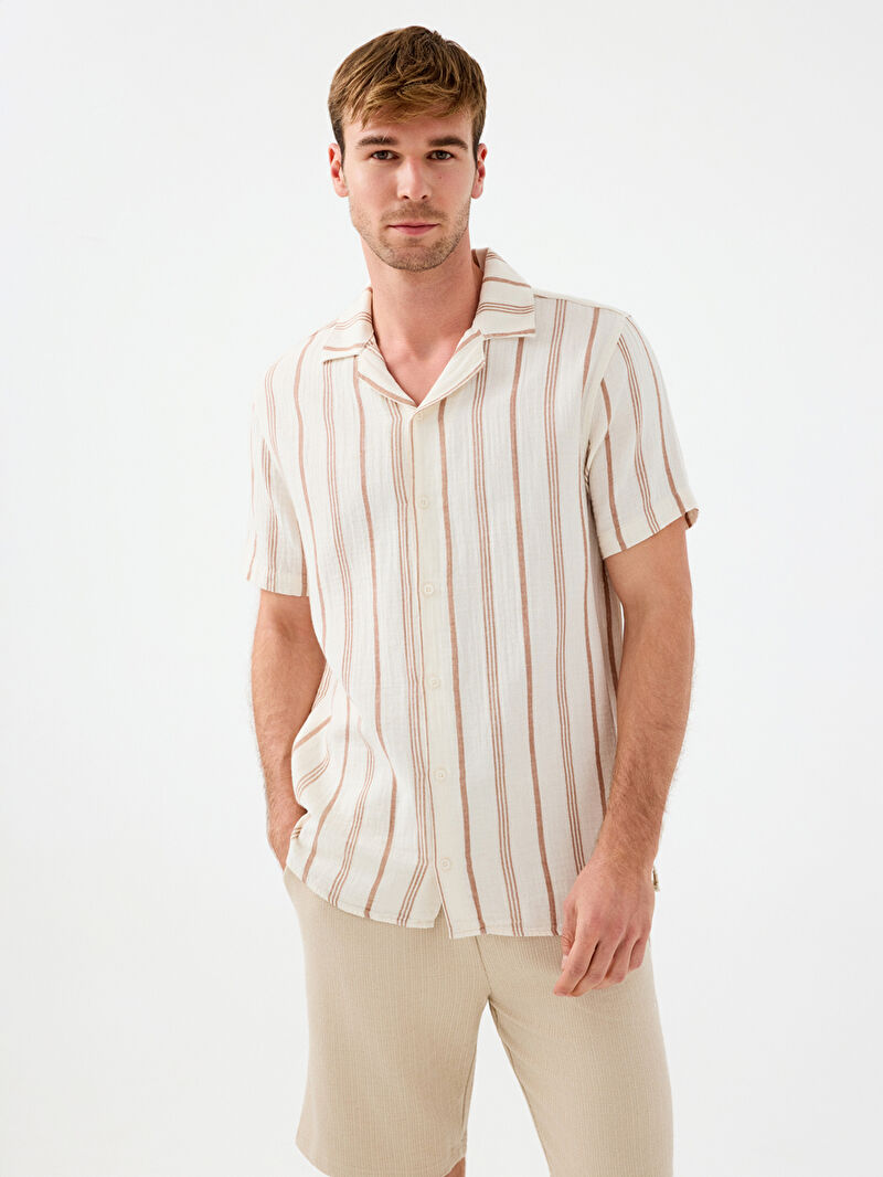 Relax Fit Erkek Gömlek K.kol