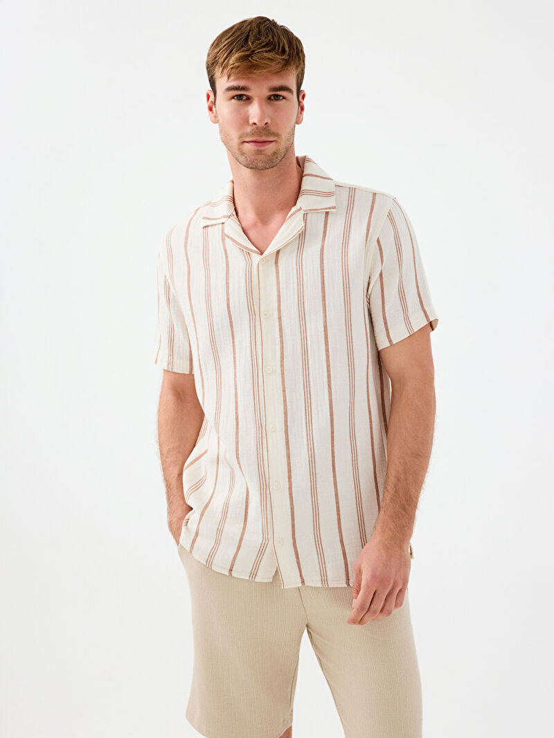 Relax Fit Erkek Gömlek K.kol