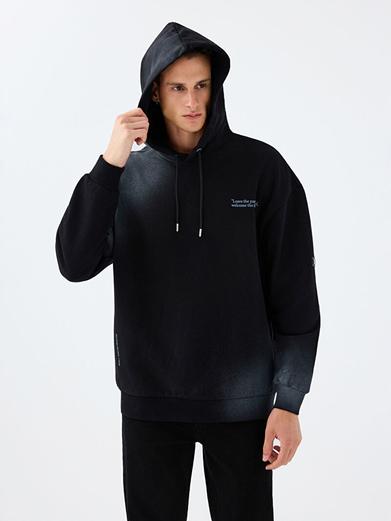 Oversize Fit Erkek Sweatshirt