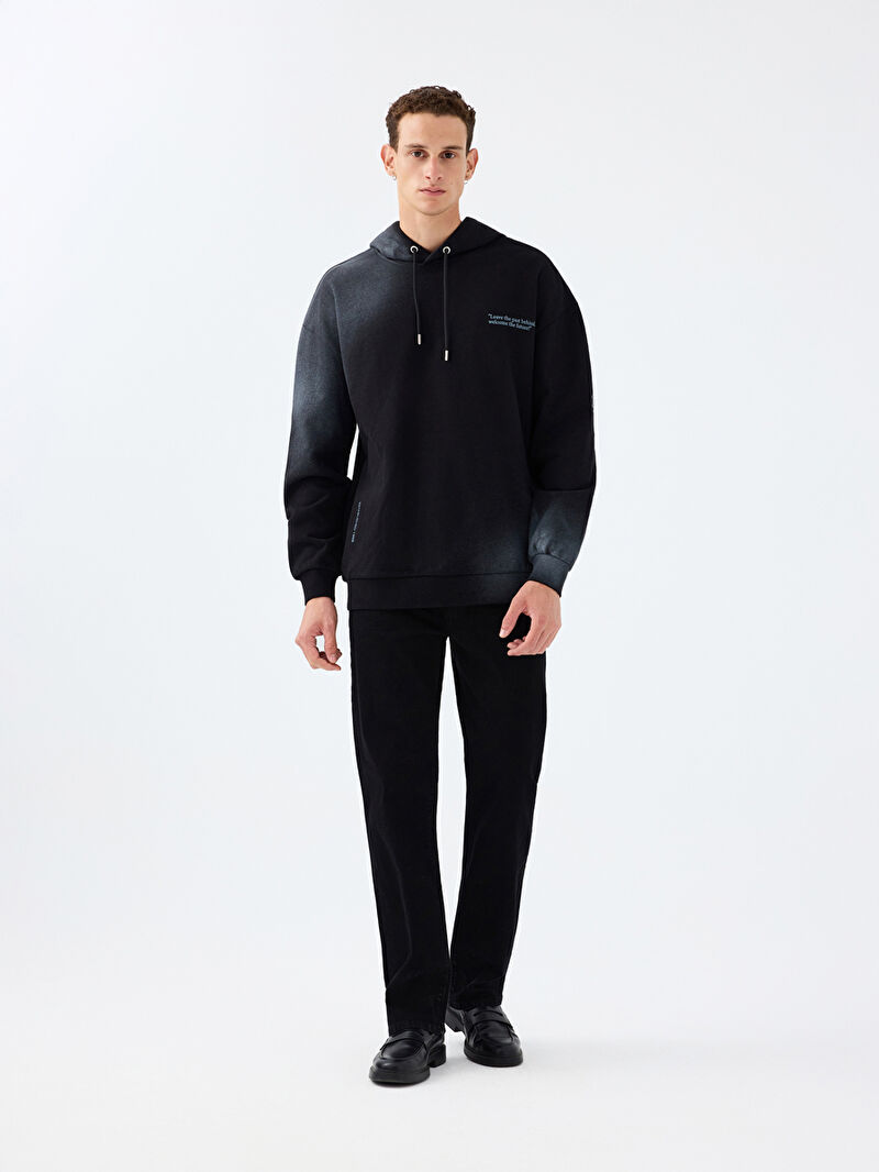 Oversize Fit Erkek Sweatshirt