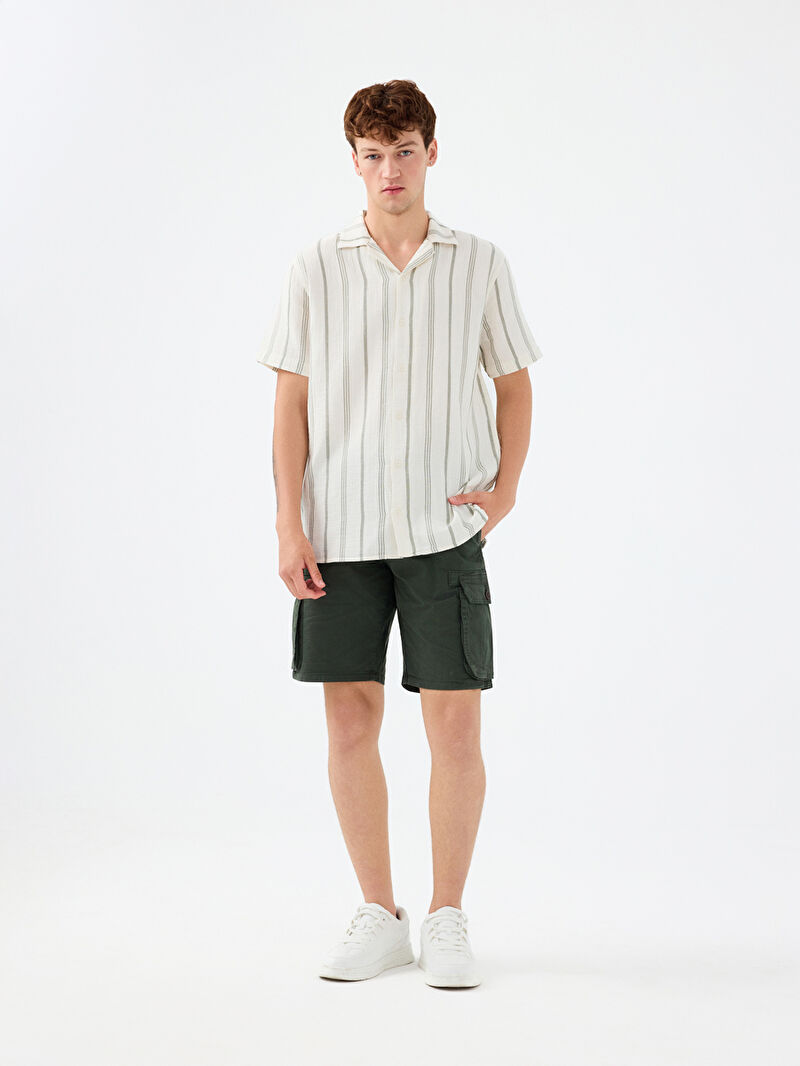 Relax Fit Erkek Gömlek K.kol