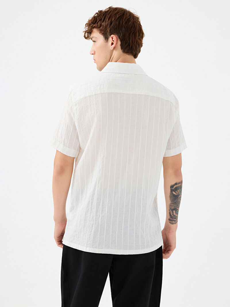 Relax Fit Erkek Gömlek K.kol