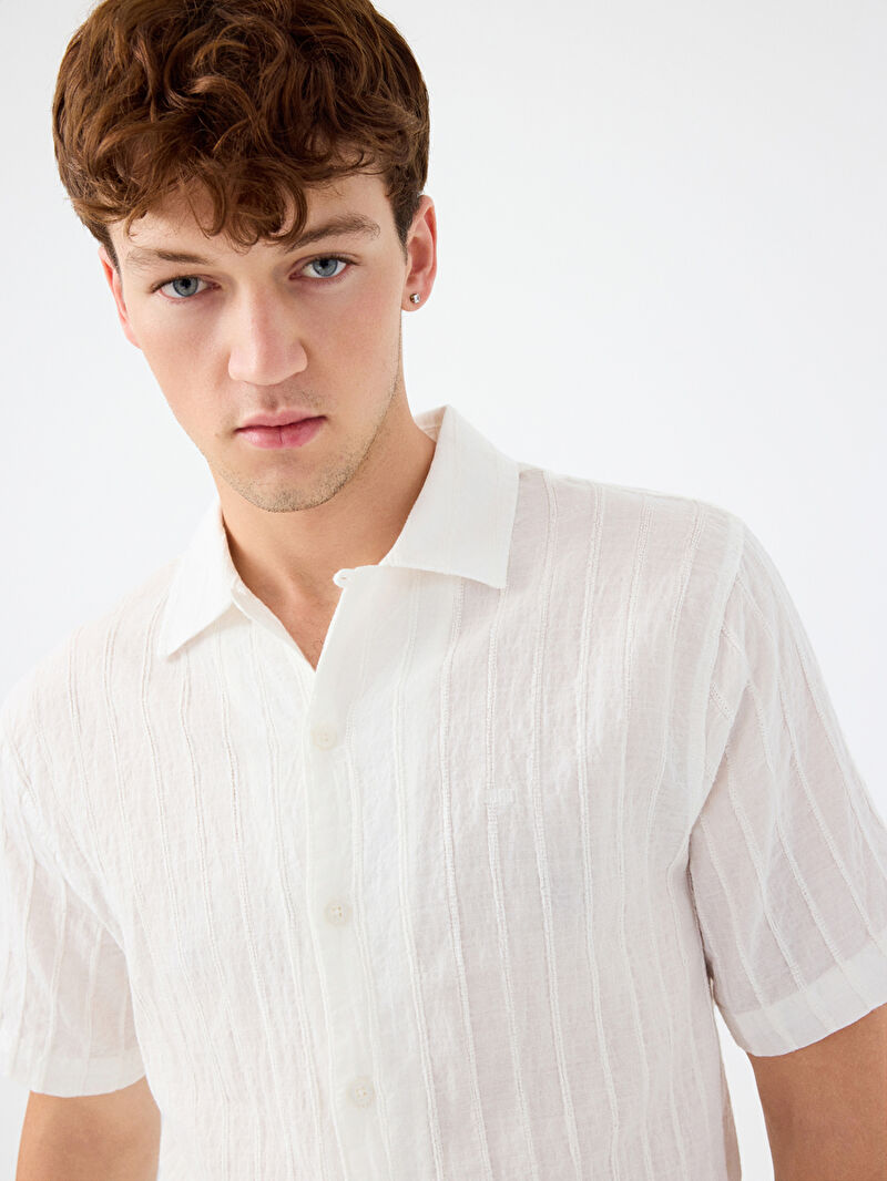 Relax Fit Erkek Gömlek K.kol