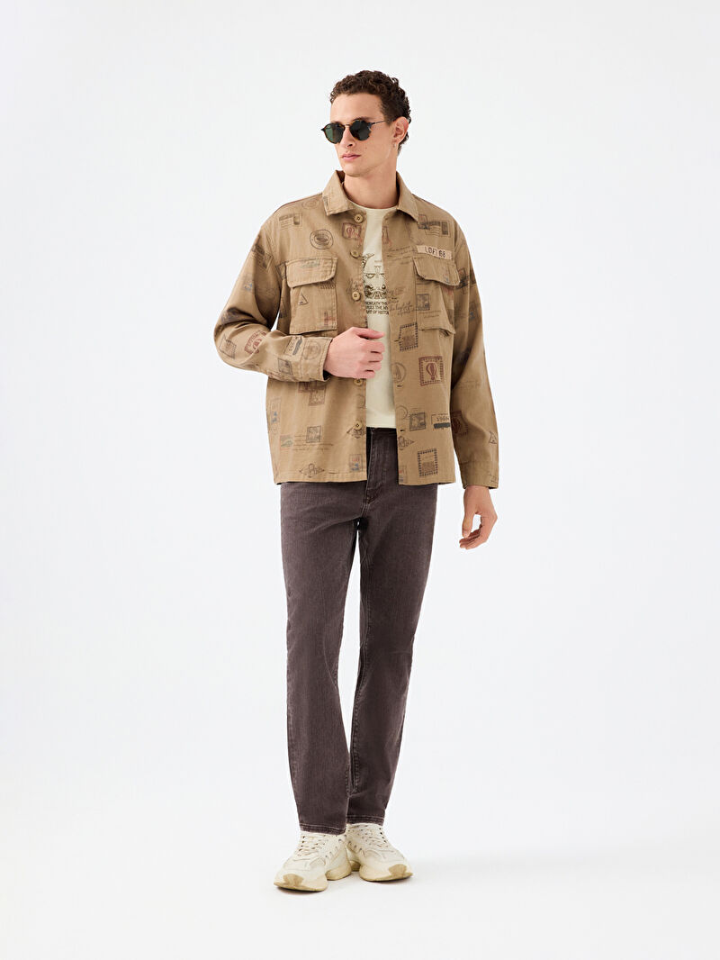 Relax Fit Erkek Gömlek U.kol