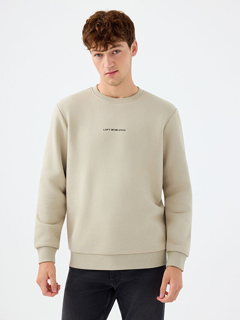 Regular Fit Erkek Sweatshirt