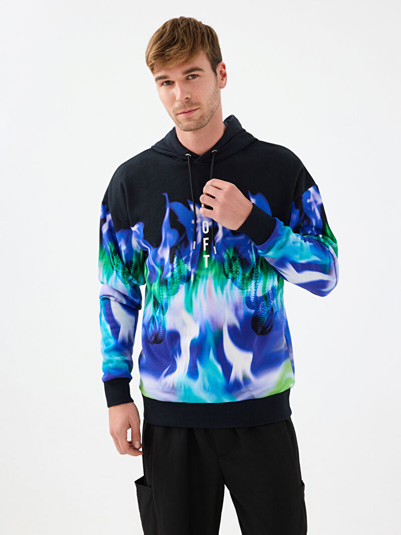 Oversize Erkek Sweatshirt