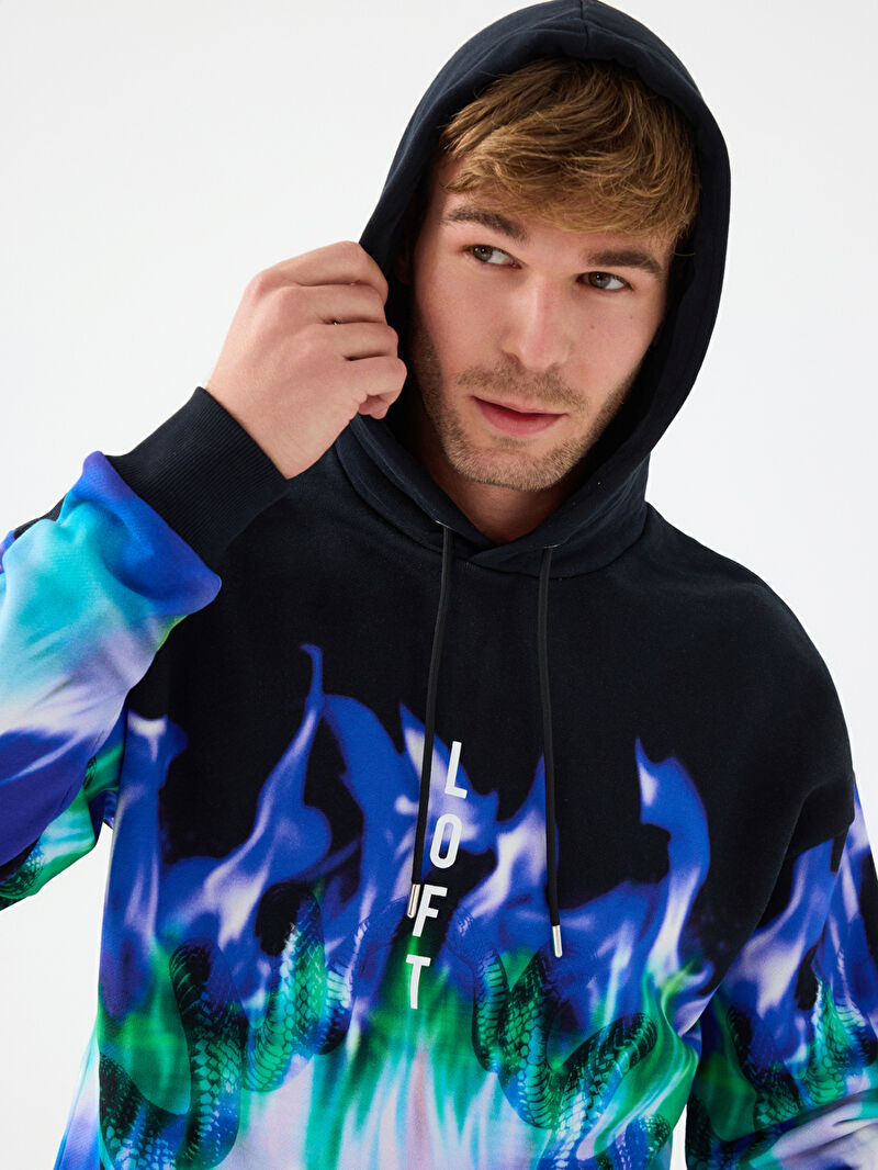 Oversize Erkek Sweatshirt