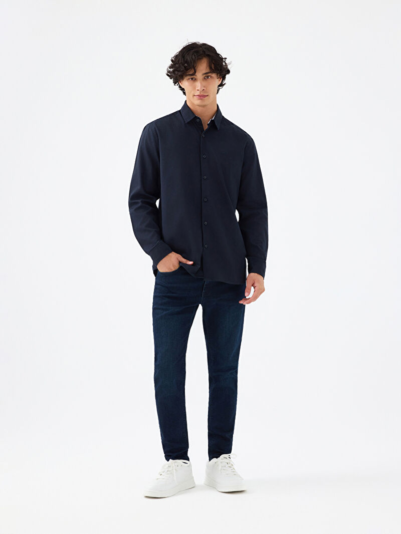 Regular Fit Erkek Gömlek U.kol