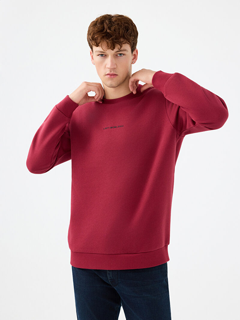 Regular Fit Erkek Sweatshirt