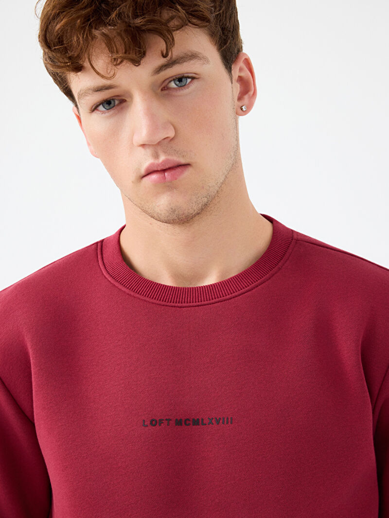 Regular Fit Erkek Sweatshirt
