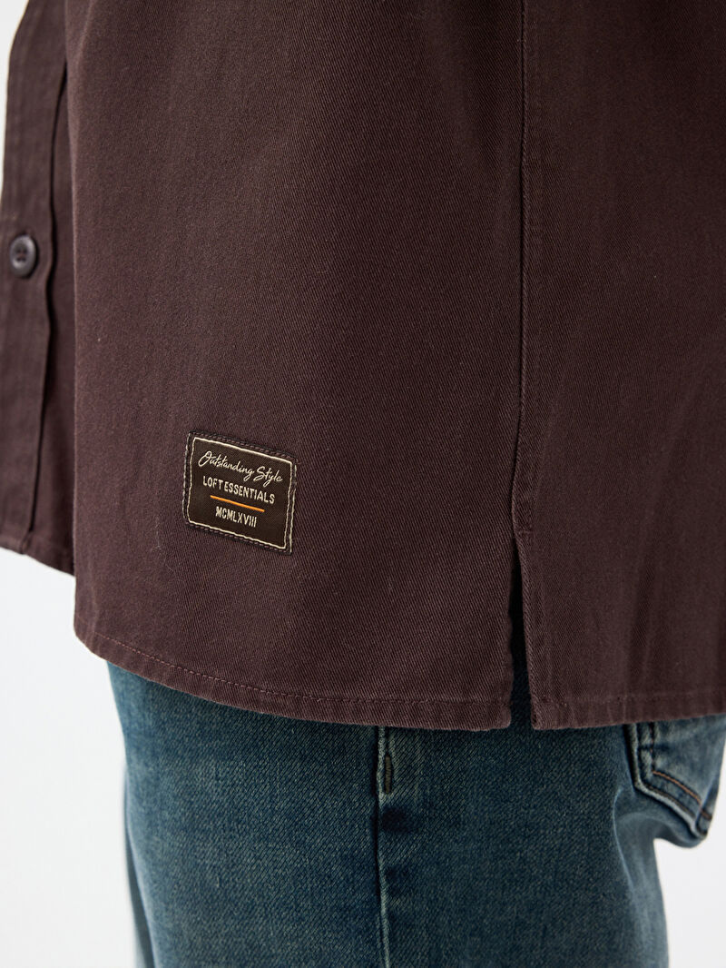 Relax Fit Erkek Gömlek U.kol