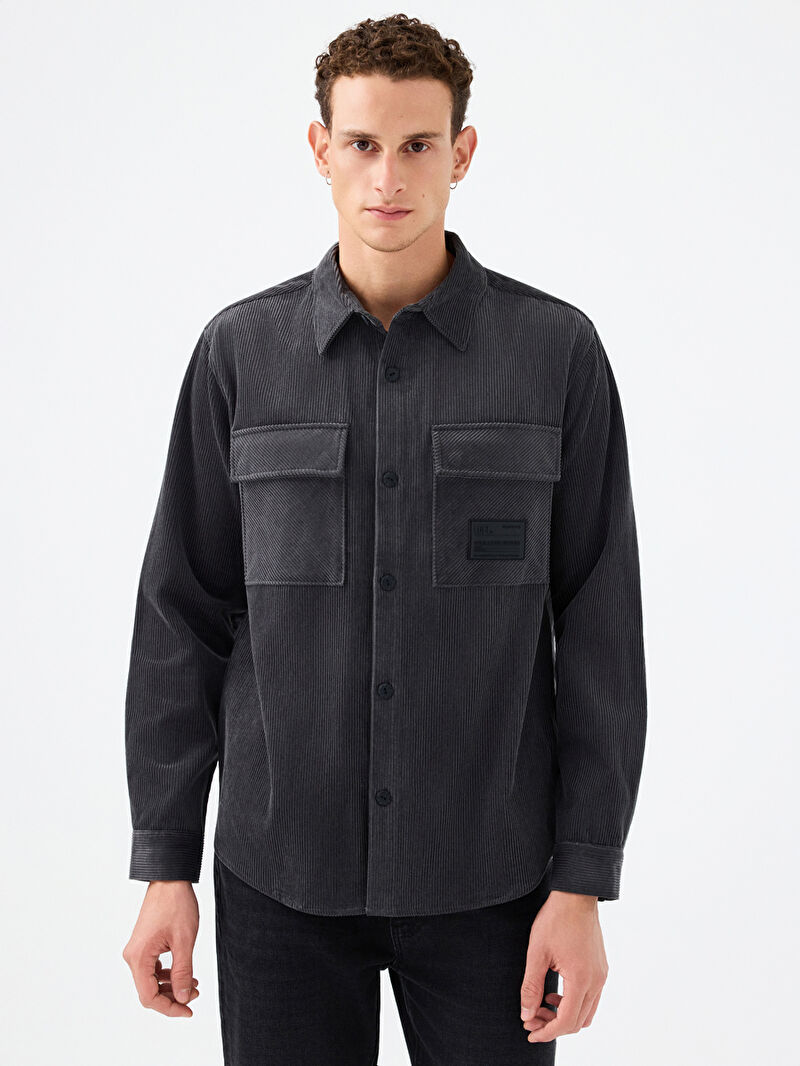 Relax Fit Erkek Gömlek U.kol