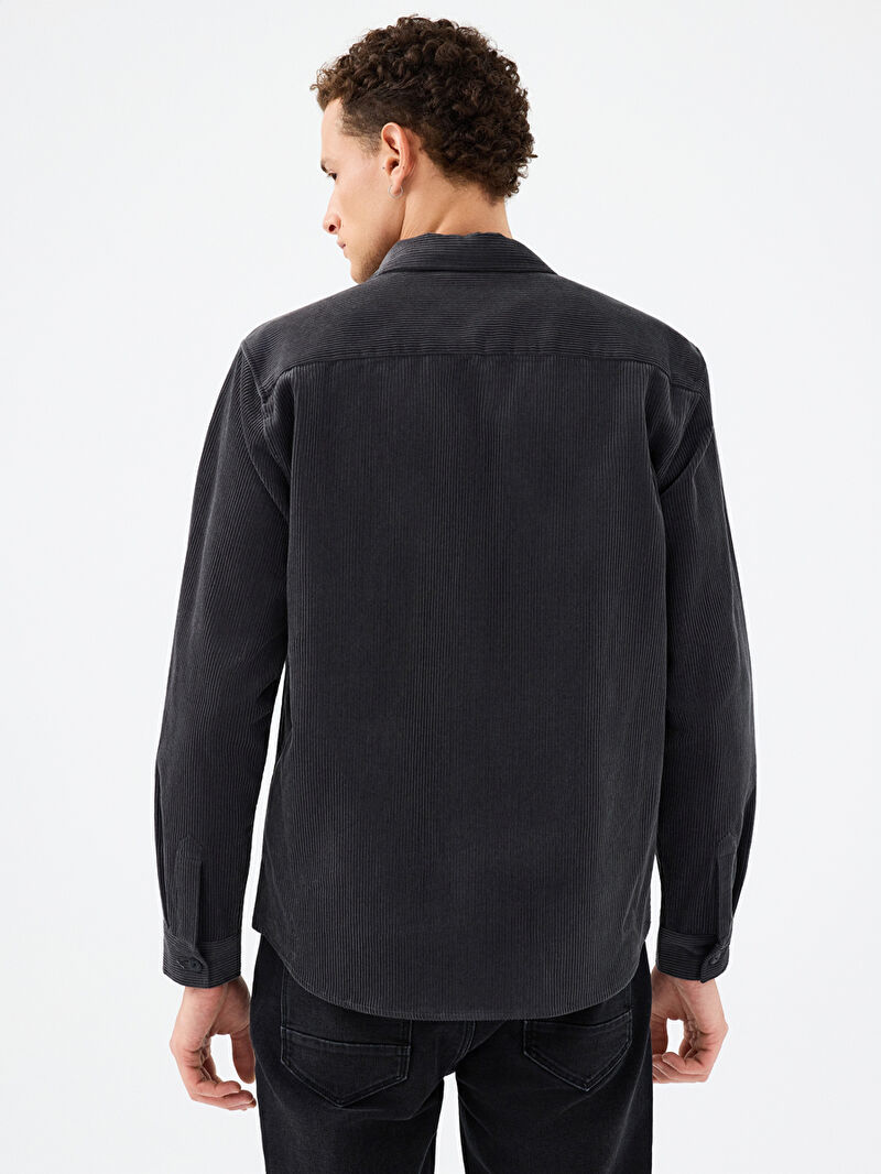 Relax Fit Erkek Gömlek U.kol