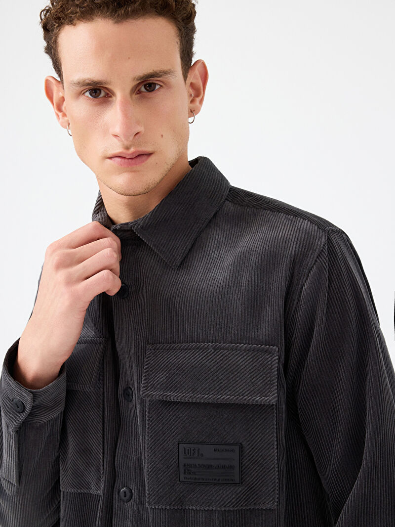 Relax Fit Erkek Gömlek U.kol