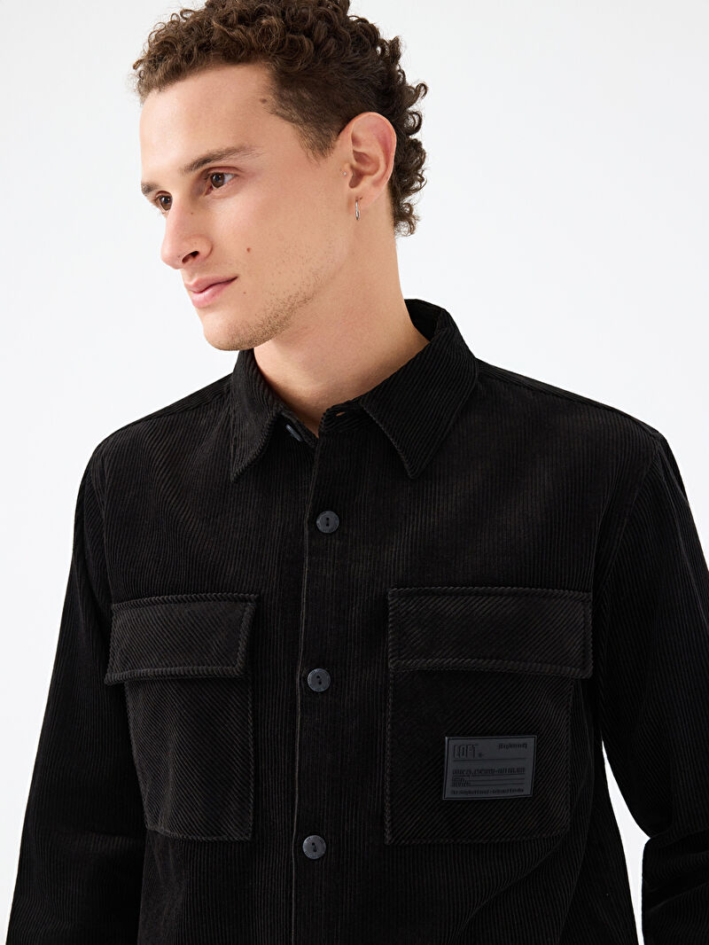 Relax Fit Erkek Gömlek U.kol