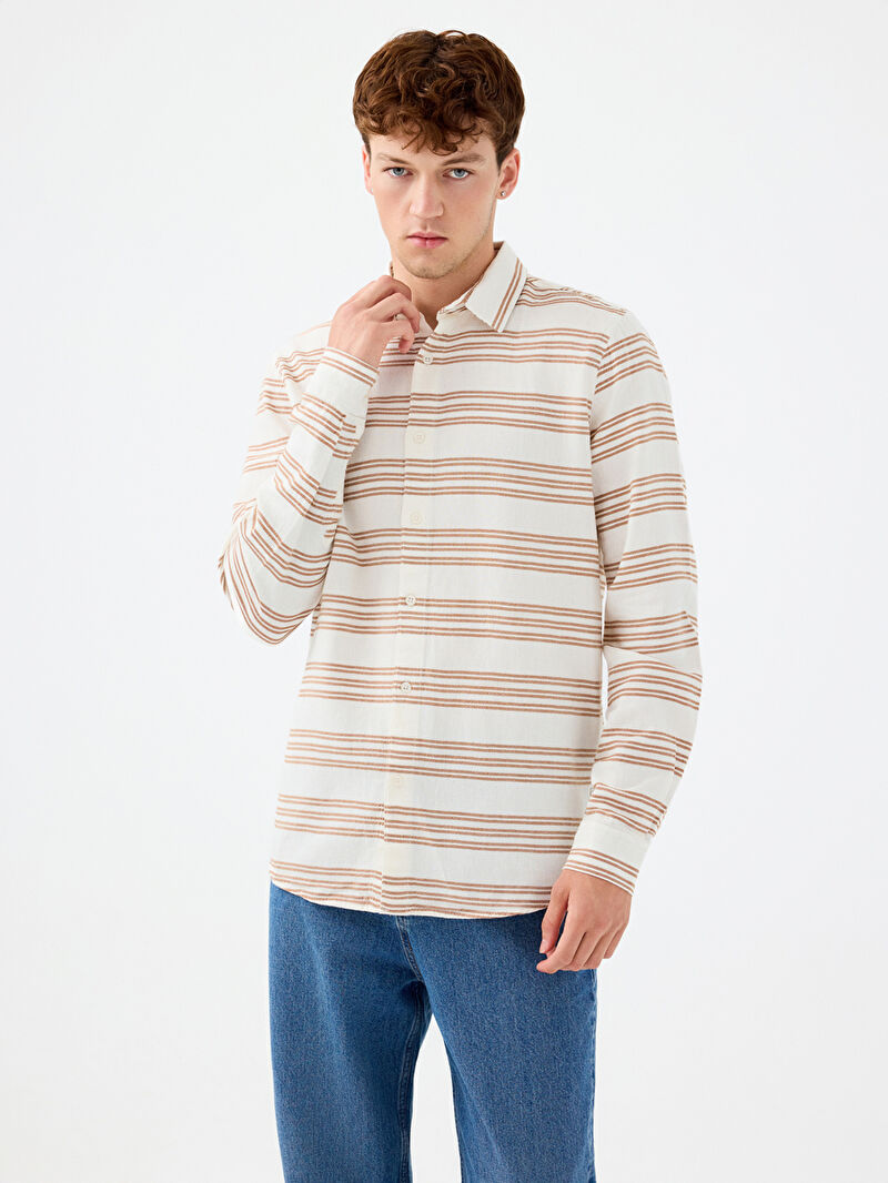 Relax Fit Erkek Gömlek U.kol