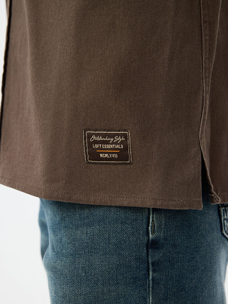 Relax Fit Erkek Gömlek U.kol