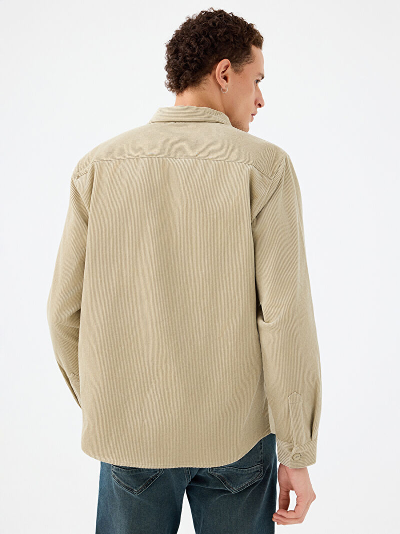 Relax Fit Erkek Gömlek U.kol