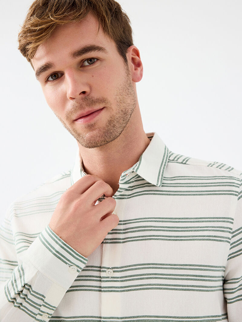 Relax Fit Erkek Gömlek U.kol