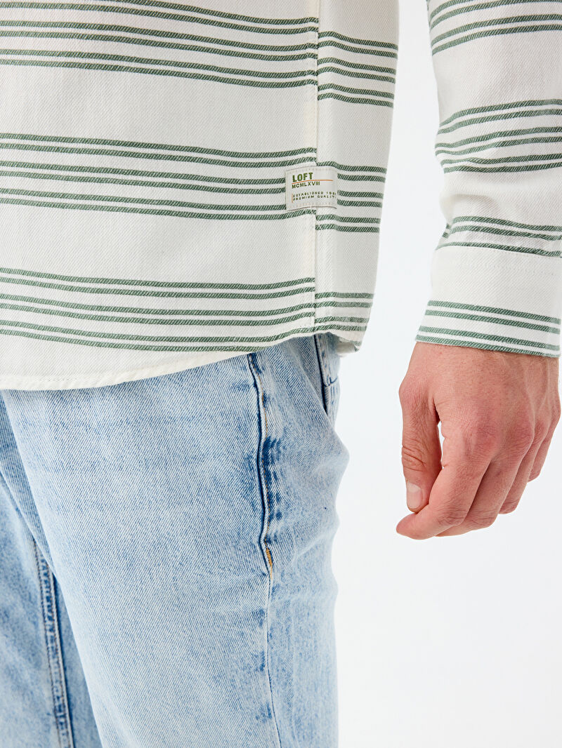 Relax Fit Erkek Gömlek U.kol