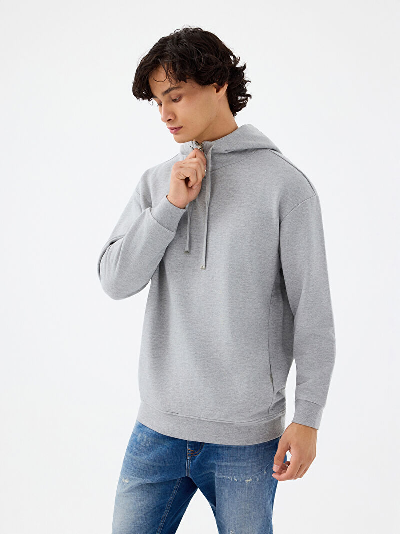 Relax Fit Erkek Sweatshirt