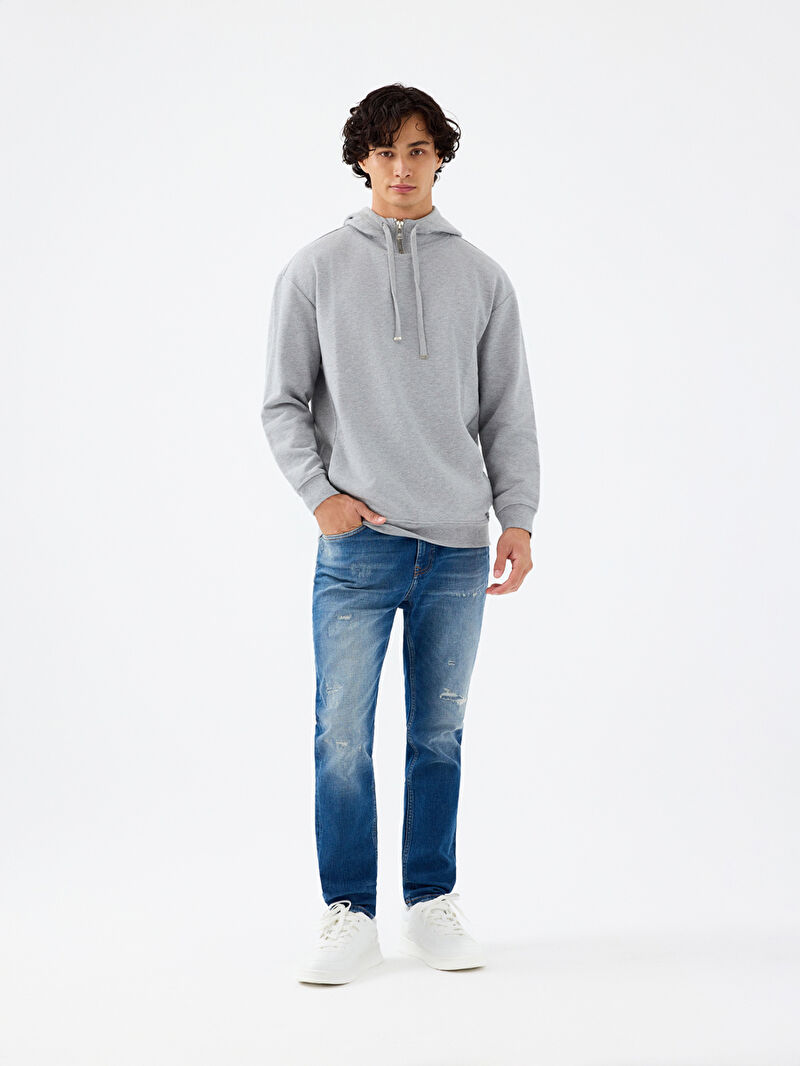 Relax Fit Erkek Sweatshirt