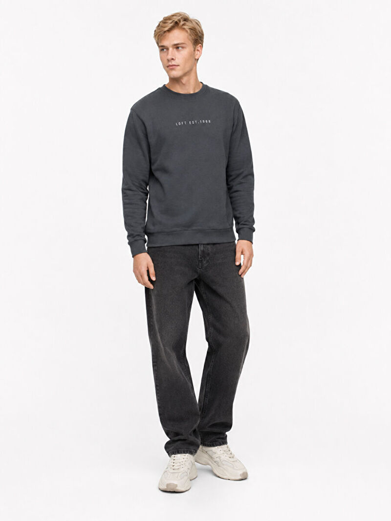 Regular Fit Erkek Sweatshirt