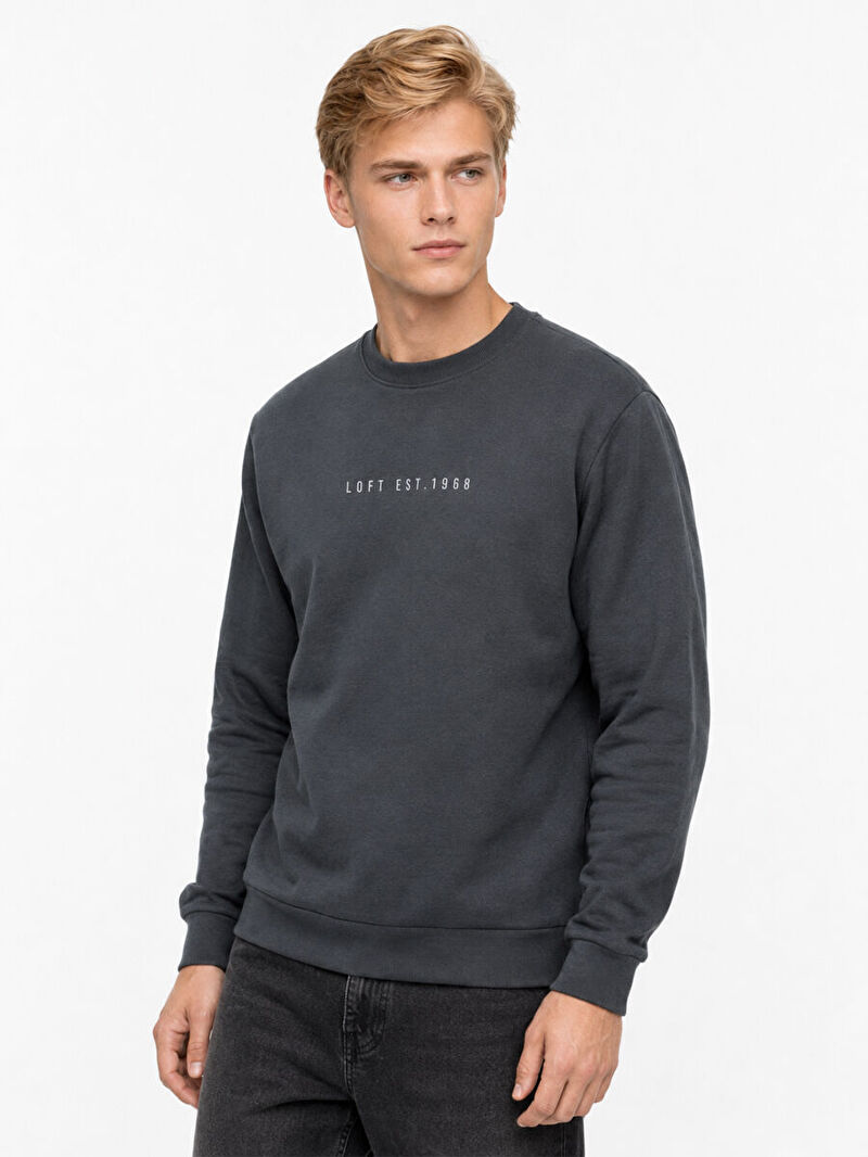 Regular Fit Erkek Sweatshirt