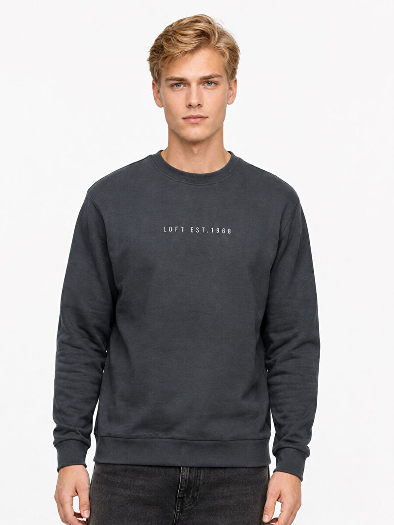 Regular Fit Erkek Sweatshirt