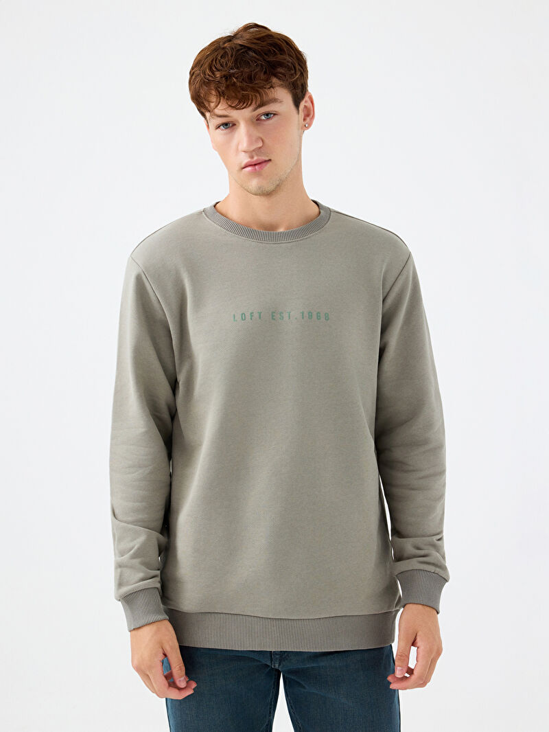 Regular Fit Erkek Sweatshirt