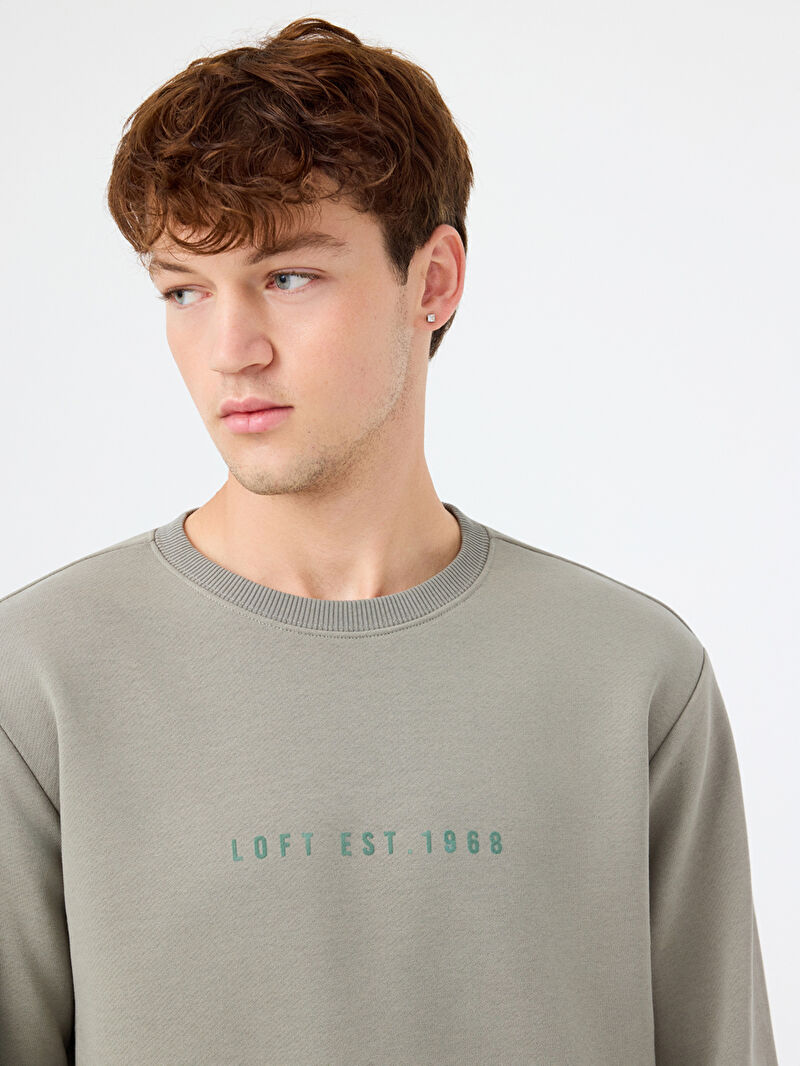 Regular Fit Erkek Sweatshirt