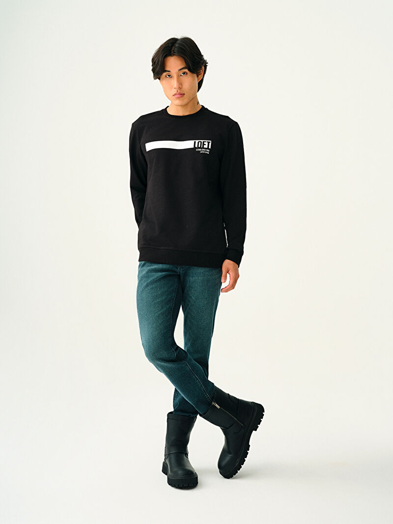 Regular Fit Erkek Sweatshirt