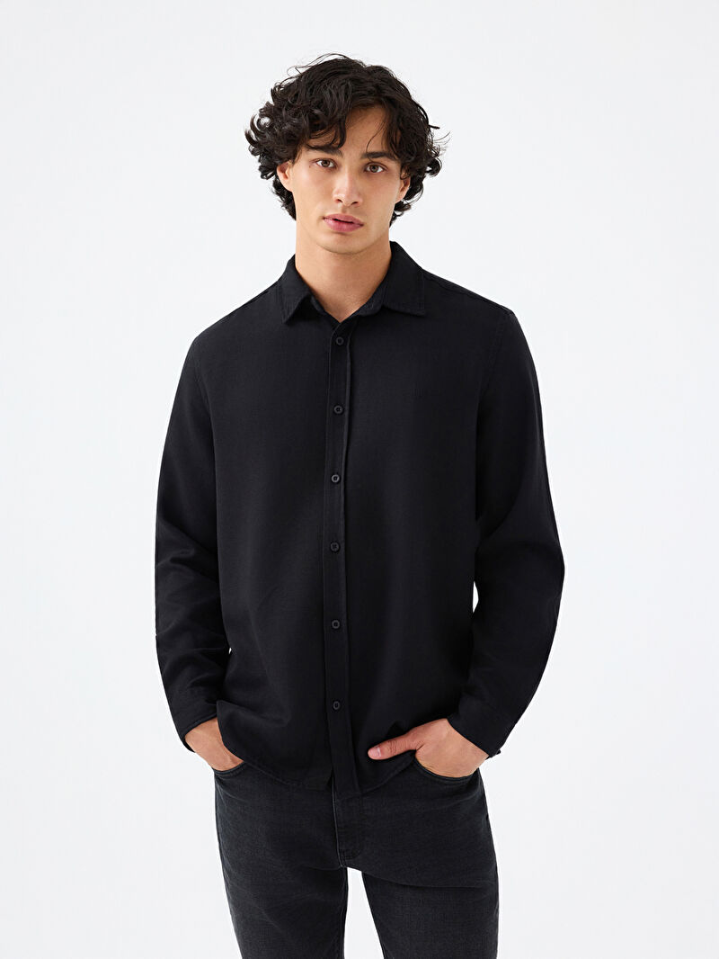 Regular Fit Erkek Gömlek U.kol