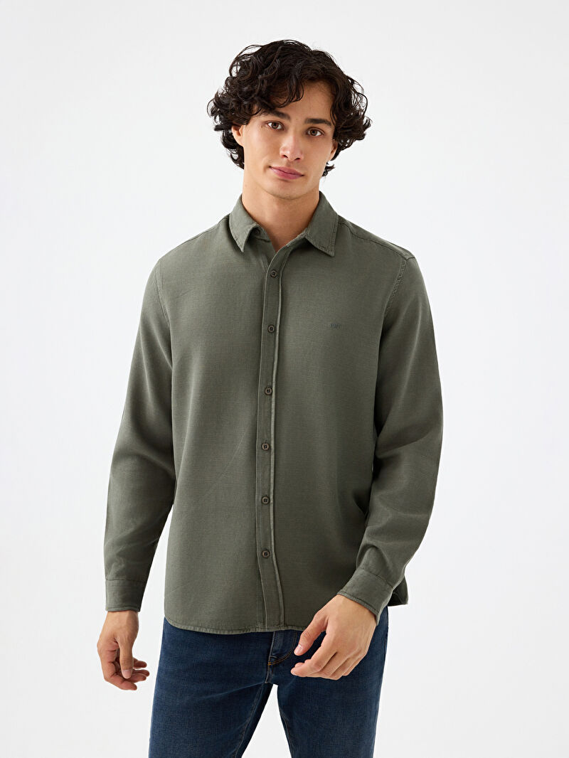 Regular Fit Erkek Gömlek U.kol