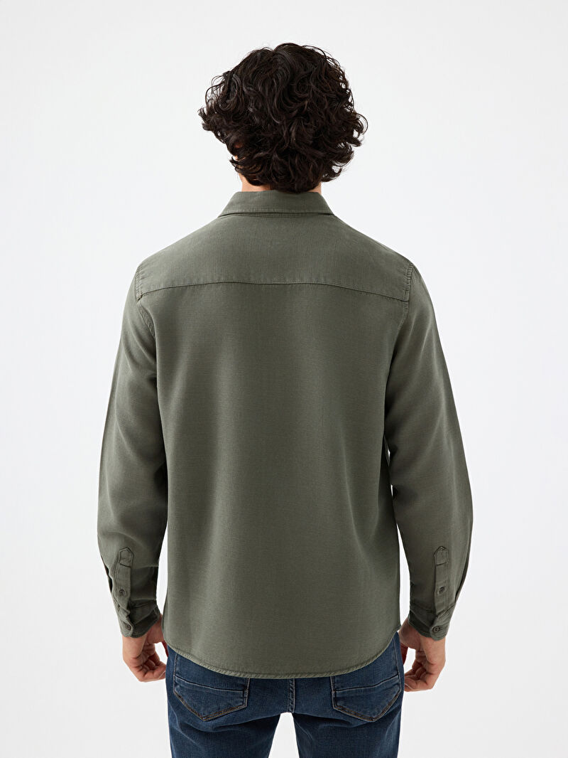 Regular Fit Erkek Gömlek U.kol