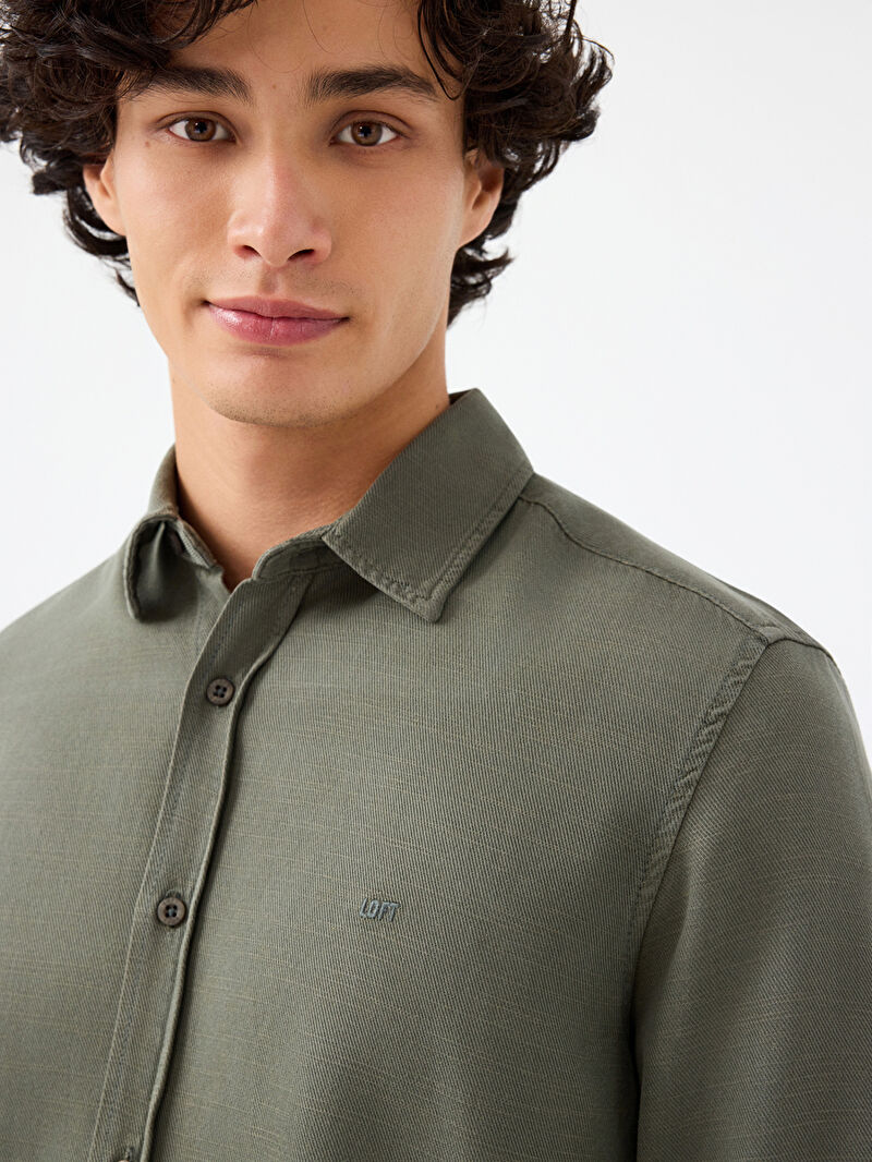 Regular Fit Erkek Gömlek U.kol