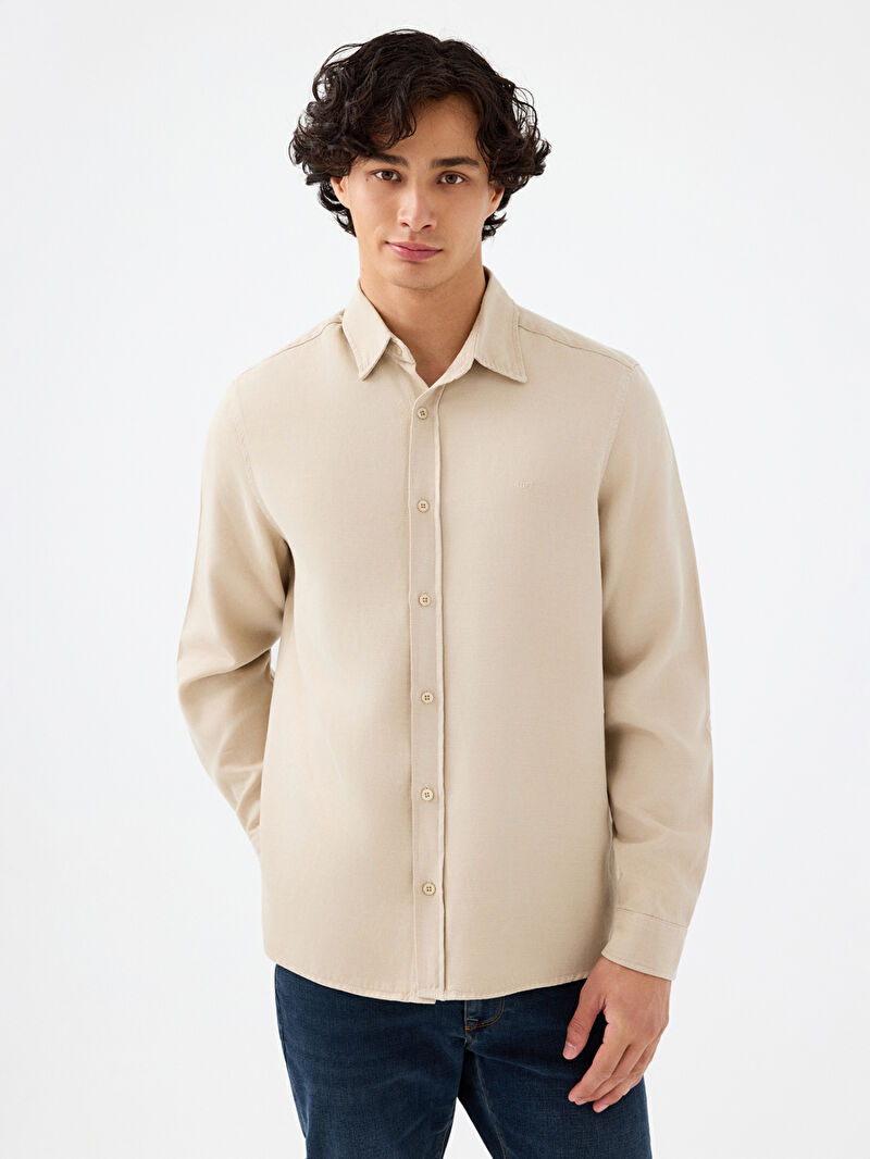 Regular Fit Erkek Gömlek U.kol